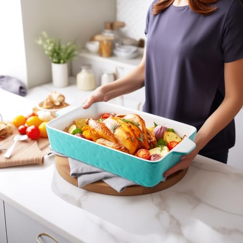 4 QT Baking Dish Deep Nonstick Dish Oven Safe