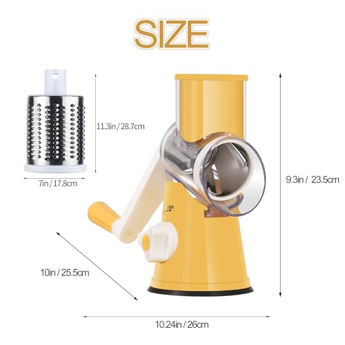 Rotary Cheese Grater Hand Crank
