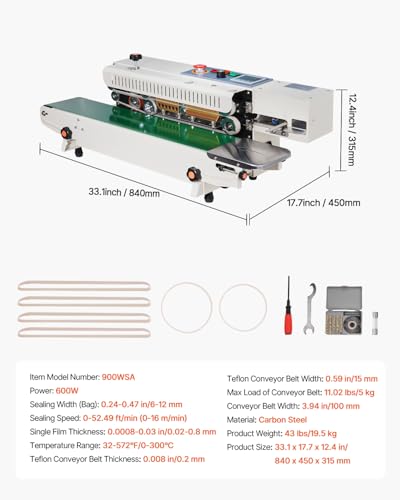 Continuous Bag Band Sealing Machine