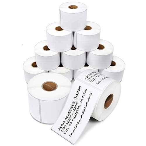 2.25" X 4" Direct Thermal Labels (12 Count)