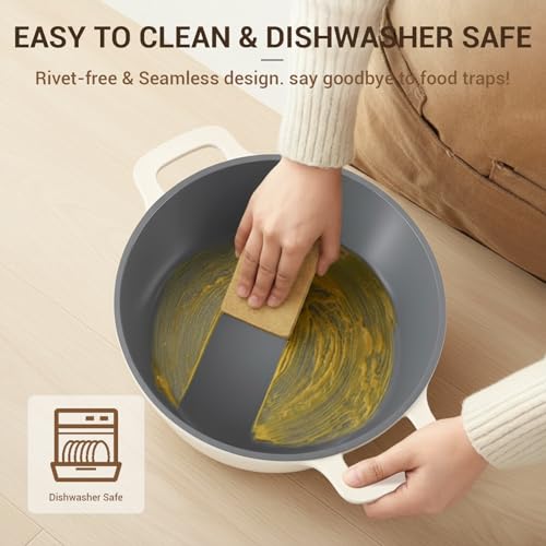 8 Piece Non Stick Stock Pot with Lid