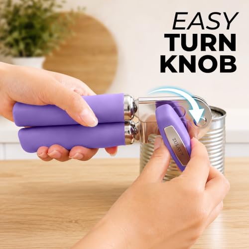 Stainless Steel Swing Open Manual Can Opener Comfortable Grip