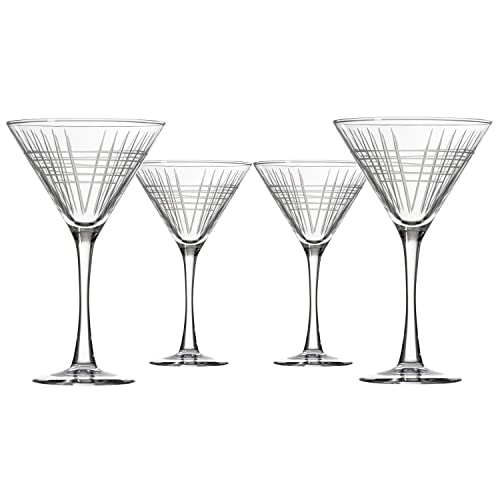 Matchstick Martini Glass (4 Count)