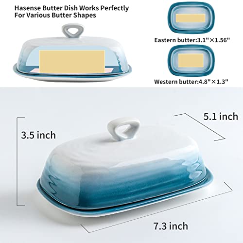 Butter Dish with Lid for Countertop