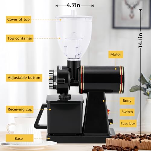 Electric Burr Coffee Grinder