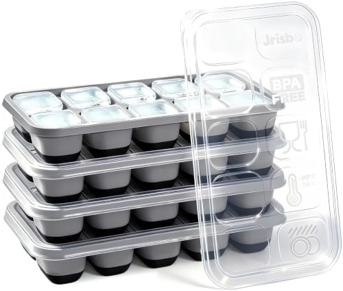 Silicone Ice Cube Tray (4 Count)