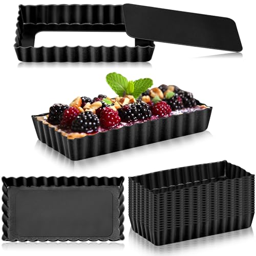 16 Pcs Mini Tart Pans for Baking