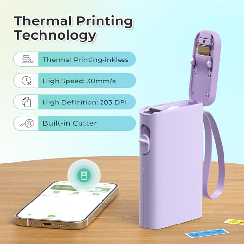 P21 Label Maker Machine with Tape