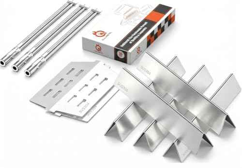 SUS304 Grill Parts for Weber Genesis 300 Series with Front Control Knob