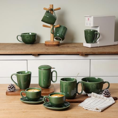 Ceramic Coffee Mug Set (4 Count)