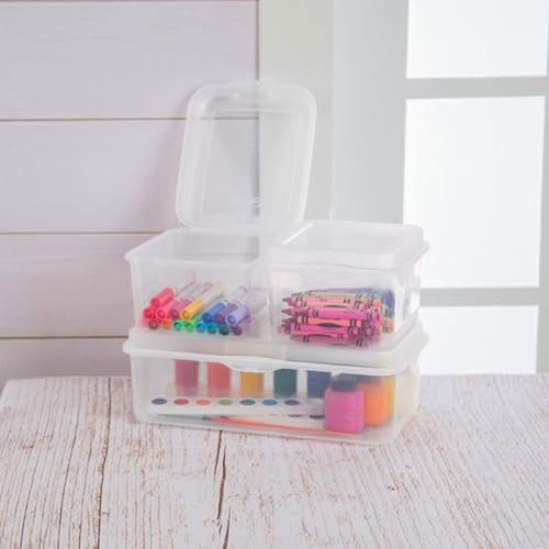 18038612 Small Flip Top Storage Box (24 Count)