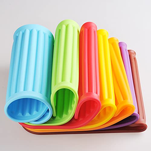 Orange Silicone Trivets Mats for Hot Dishes and Hot Pots (2 Count)