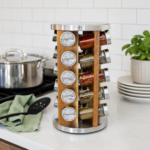 20 Jar Rotating Spice Rack