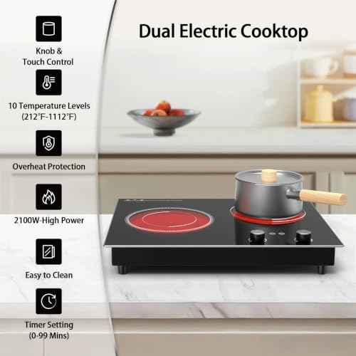 Electric Cooktop (2 Count)