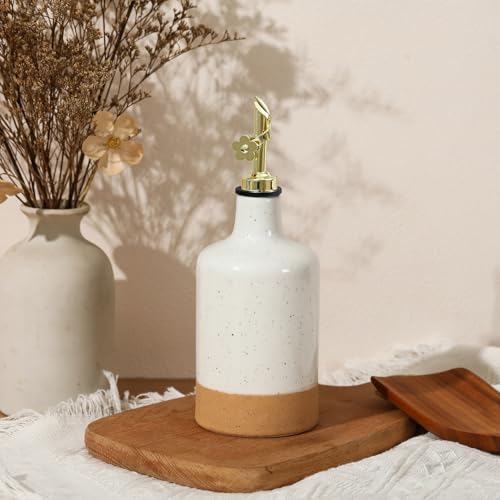 Ceramic Olive Oil Dispenser Bottle