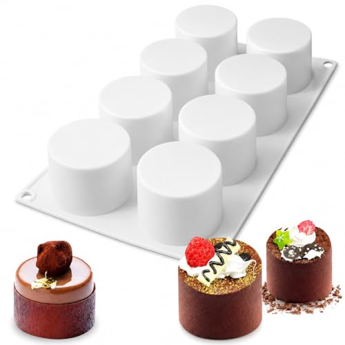 Cylinder Silicone Mold for Baking Mousse Cake