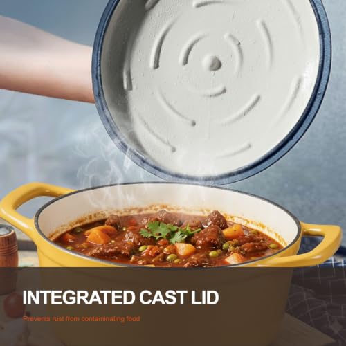 Enameled Cast Iron Dutch Oven