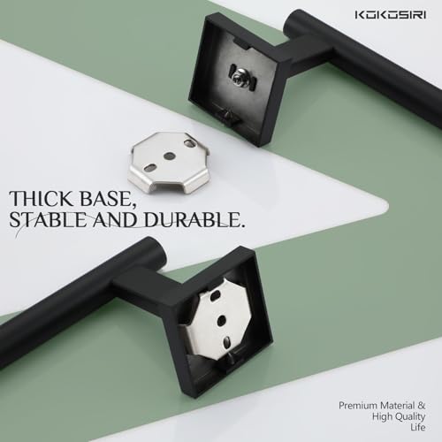 Towel Bar Matte Black Bathroom Hardware Hand Towel Rails Wall Mounted Kitchen Toilet Cabinet Paper Holder
