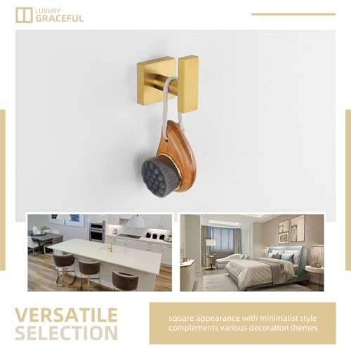 Brushed Dark Gold Towel Hook for Bathroom
