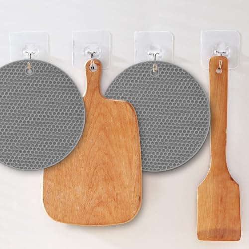 Silicone Trivets Mat (6 Count)