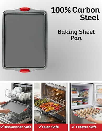 Non Stick Baking & Cookie Sheet Pan Non