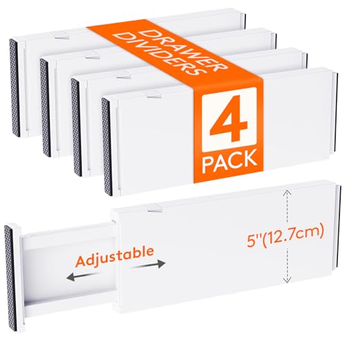 5" Tall Upgrade Drawer Dividers (4 Count)