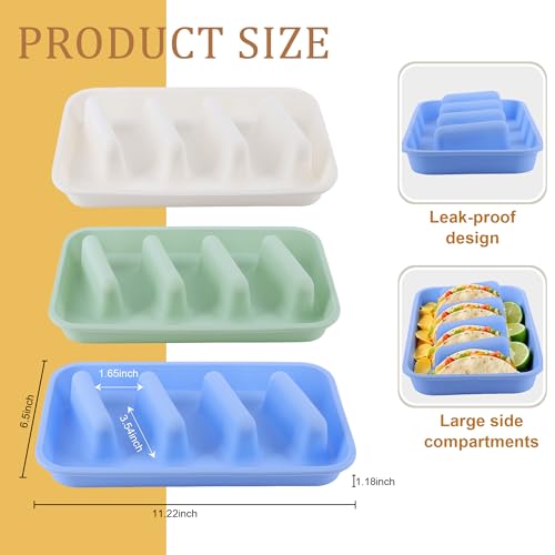 Silicone Taco Holder 3 Packs (3 Count)