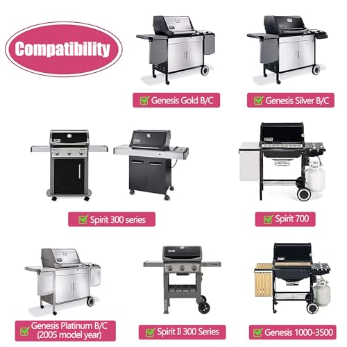 17.5 inch Grill Grate Replacement Parts 7638 for Weber Spirit I II E310 320 330