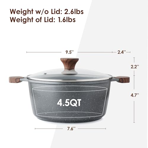 Nonstick Stock Pot with Lid