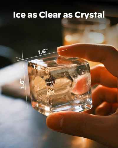 Clear Ice Cube Maker Countertop
