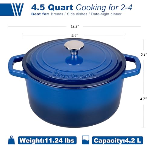 Enameled Cast Iron Dutch Oven Pot with Lid