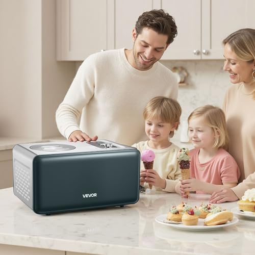 Automatic Ice Cream Maker with Built