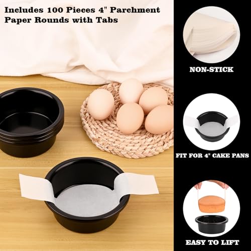 4 Inch Cake Pan (3 Count)