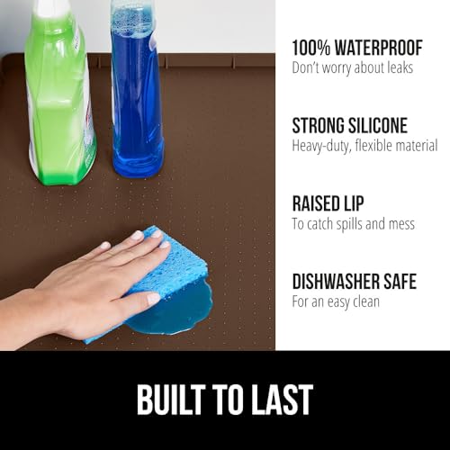 Waterproof Silicone Under Sink Mat (1012 sq in)