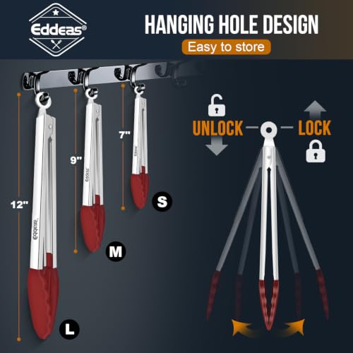 Tongs For Cooking (3 Count)