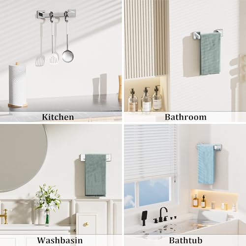 Towel Bar Towel Rack for Bathroom Wall Mount 12 Inch
