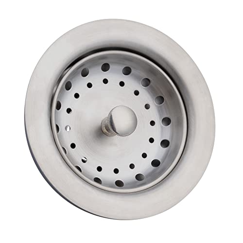 2 Pack Kitchen Sink Basket Strainer and Stopper (2 Count)