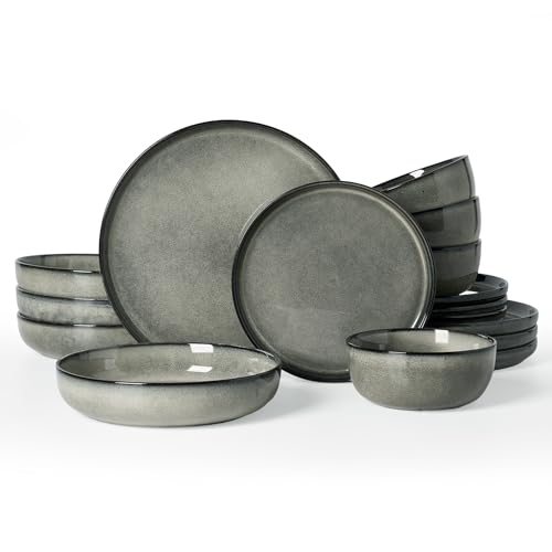 Milkyway 16 Piece Dinnerware Set with Pasta Bowls