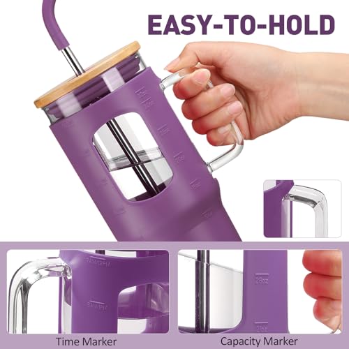 Glass Tumbler with Straw & Lid