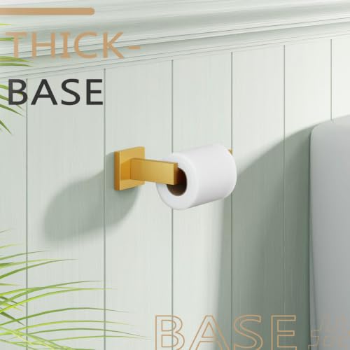 Gold Toilet Paper Holder Toilet Roll Holder for Bathroom Kitchen Washroom T