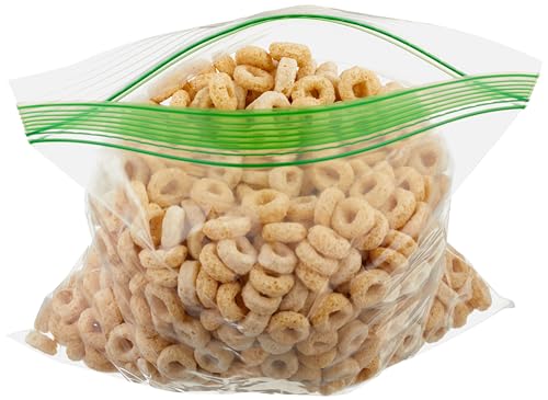 Resealable Double Zipper Sandwich Storage Bags for Food Storage (300 Count)