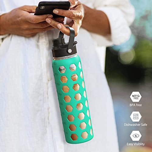 24oz Glass Water Bottle