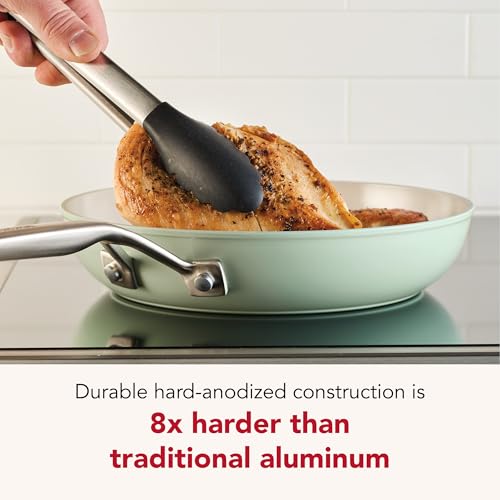 Hard Anodized Ceramic Induction Nonstick Cookware Frying Pan