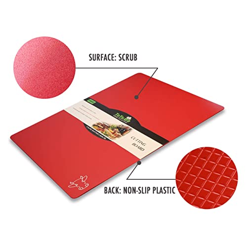 Plastic Cutting Boards for Kitchen (7 Count)
