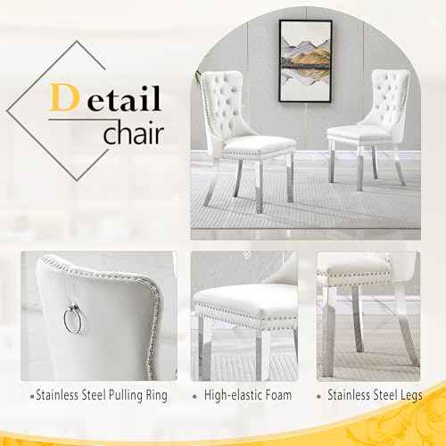 7 Piece Luxury Dining Room Set