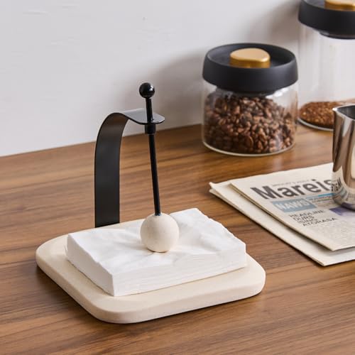 Beige Sand Stone Napkin Holder