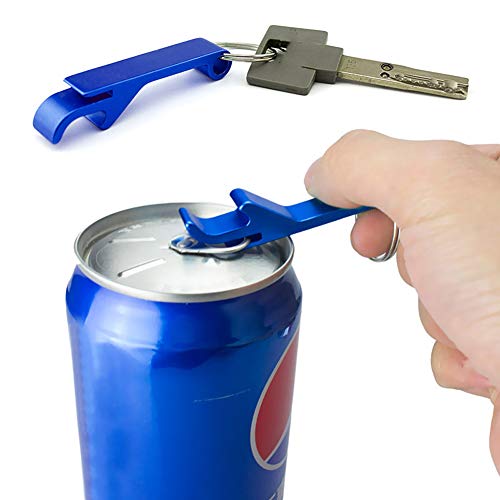 30pcs Personalized Bottle Opener Keychain Custom Aluminum Beer Bottle Opener Engraved Any Text (30 Count)