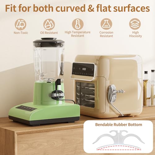 6PCS Clear Cord Organizer for Appliances