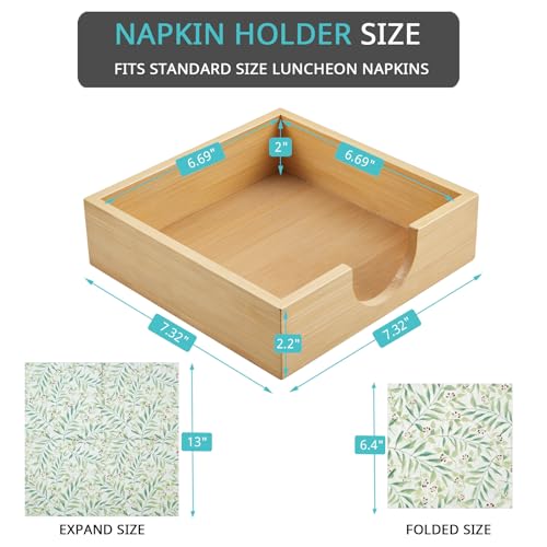 Bamboo Napkin Holder for Table