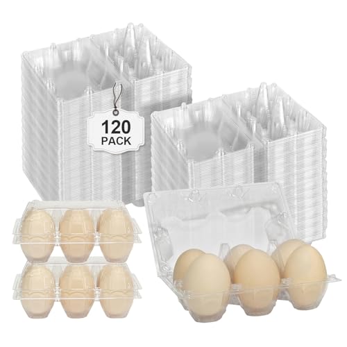 Large 120 Pack Egg Cartons Cheap Bulk (120 Count)